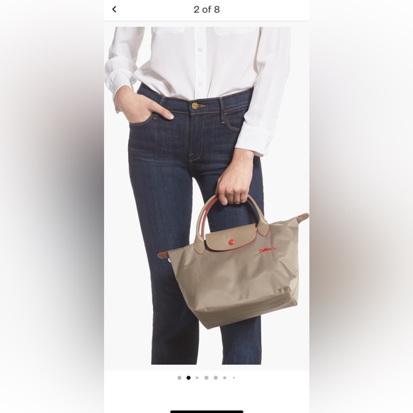 Longchamp le pliage club tote -Red Garnet - Picture 4 of 10